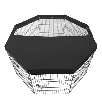 VEVOR puppyren puppybox puppyhek dierenbox met deksel 76x61cm