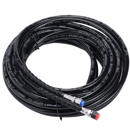 VEVOR hydraulische buitenboordstuurset 150 pk hydraulisch stuursysteem voor scheepsboten met stuurpomp, tweewegslotcilinder en 7 m hydraulische stuurslang voor boten met één station, één motor