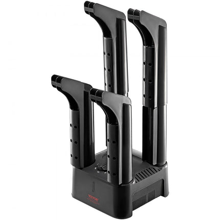 VEVOR 4-buis verwijderbare schoenendroger Laarzendroger Warmteblazer Timer