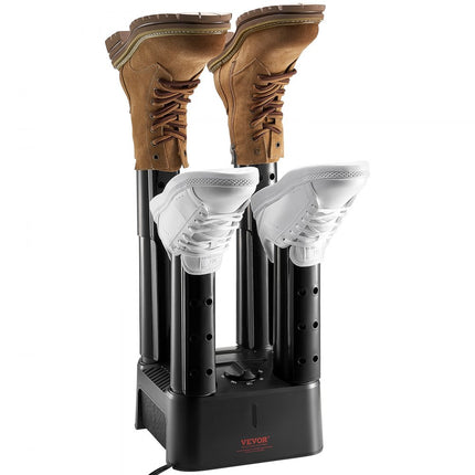 VEVOR 4-buis verwijderbare schoenendroger Laarzendroger Warmteblazer Timer