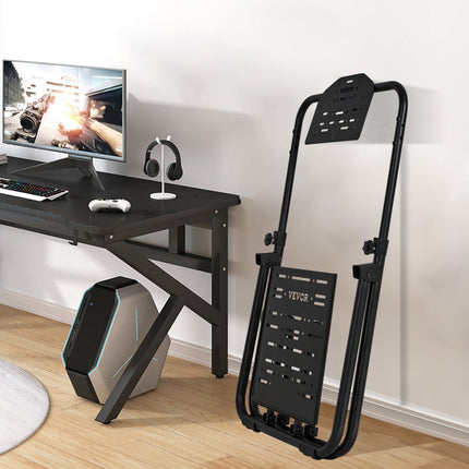 VEVOR stuurstandaard 600-830 mm gamestoel 0°-40° gamestoel gemaakt van stalen frame Racing Simulator voor racegames Game Seat Racing Seat Racing Seat voor Logitech Thrustmaster Fanatec Hori en Mad Catz