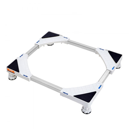 VEVOR Mini-koelkaststandaard 414 x 414 x 96,5 mm Universele wasbasis Verstelbare koelkaststandaard met 4 stabiele voeten Wasmachinebasis voor wasmachine-droger