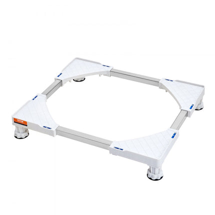 VEVOR Mini-koelkaststandaard 414 x 414 x 96,5 mm Universele wasbasis Verstelbare koelkaststandaard met 4 stabiele voeten Wasmachinebasis voor wasmachine-droger