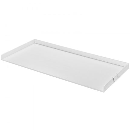 VEVOR werkblad voor wasmachine droger houten opzetstuk 1370x700x69mm wit