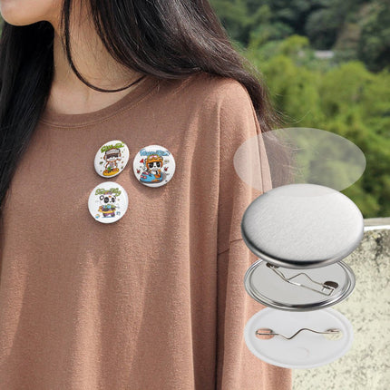 VEVOR Button Machine knopenmachine knopenmaakmachine 32mm 500 stuks Badgepons pers