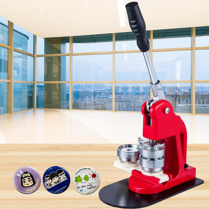 VEVOR Knopenmachine button machine button press 44 mm Ansteckbuttonmaschine 1000 stuks buttons
