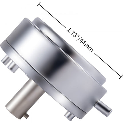 VEVOR Knopenmachine Button Machine Badge Ponsen Sterven 44 mm Aluminium Diy Ronde Knop Mal Abs Kunststof Schuifrail Aluminiumlegering Kern Button