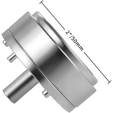 VEVOR Knopenmachine Button Machine Badge Ponsen Sterven 50 mm Aluminium Diy Sterven Badge Button Ronde Schimmel Abs Kunststof Schuifrail Hard