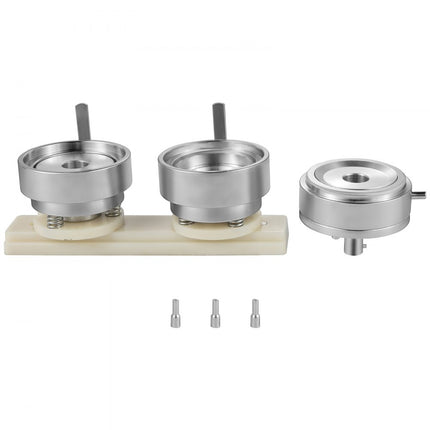 VEVOR Knopenmachine Button Machine Badge Ponsen Sterven 50 mm Aluminium Diy Sterven Badge Button Ronde Schimmel Abs Kunststof Schuifrail Hard
