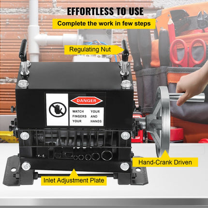 VEVOR Koper Stripmachine Draadschilstripmachine Stripper Schilmachine 1-20 mm Kabelrolkabel en draadschilapparaat 1-20 mm