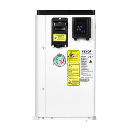 VEVOR elektrische zwembadwarmtepomp 1,48-7,11 kW Energiebesparende variabele frequentie