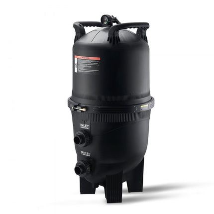 VEVOR Patroonzwembadfilter, 49 m² filteroppervlak, ingebouwd zwembadfilter, bovengronds zwembadfiltratiefiltersysteem met upgradefilter en lekvrij, voor bubbelbaden, spa, opblaasbare zwembaden