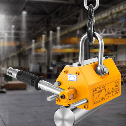 VEVOR magnetische lifter, 880 lbs / 400 kg trekkracht, 2,5 veiligheidsfactor, neodymium en staal, hefmagneet met ontgrendeling, permanente hefmagneten, heavy-duty magneet voor heffen, winkelkraan, blok, bord
