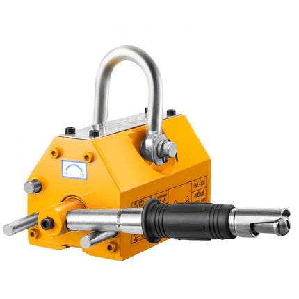 VEVOR magnetische lifter, 880 lbs / 400 kg trekkracht, 2,5 veiligheidsfactor, neodymium en staal, hefmagneet met ontgrendeling, permanente hefmagneten, heavy-duty magneet voor heffen, winkelkraan, blok, bord
