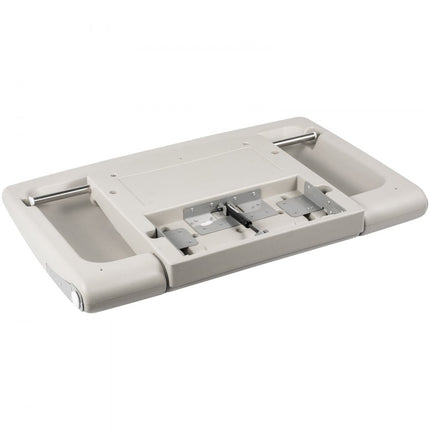 VEVOR Babyverschoontafel Luiercommode Muur Gemonteerde Commercieel HDPE Grijs