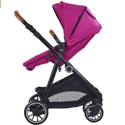 VEVOR 3in1 kinderwagen kinderbuggy reisbuggy buggy autostoel fuchsia
