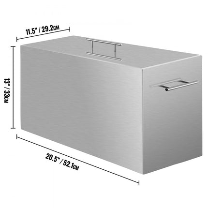VEVOR waterbadkan, 15L kookplaat, kokend waterkan met 2 inmaakrekken, voedselveilige 304 roestvrijstalen voorraadpot, geborstelde platte bodemblik