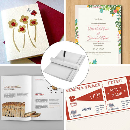 Rimpelmachine Handmatige rilmachine 460 mm Rilmachine kantoorbenodigdheden