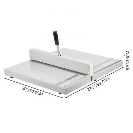 Rimpelmachine Handmatige rilmachine 480 mm Rilmachine kantoorbenodigdheden