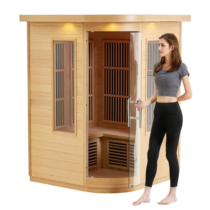 VEVOR infraroodcabine infraroodsauna warmtecabine saunacabine 2 personen 2000W
