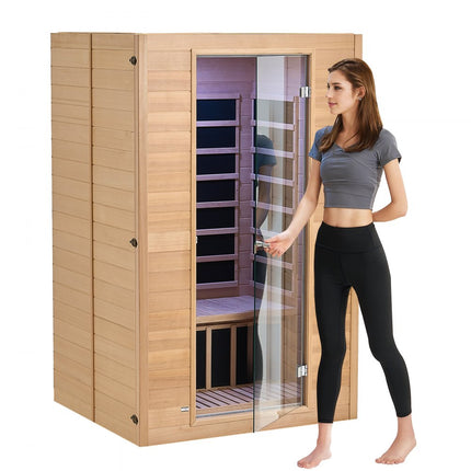 VEVOR infraroodcabine infraroodsauna warmtecabine saunacabine 2 personen 1800W