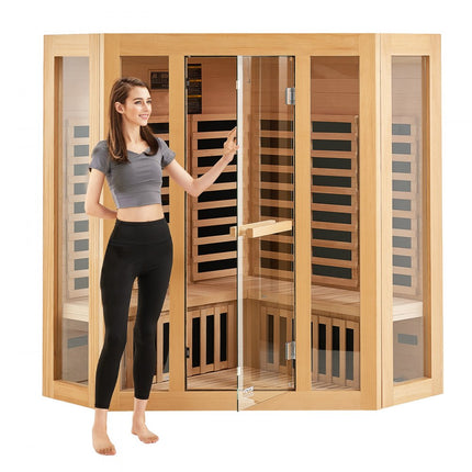 VEVOR infraroodcabine infraroodsauna warmtecabine saunacabine 3-4 personen 2470W