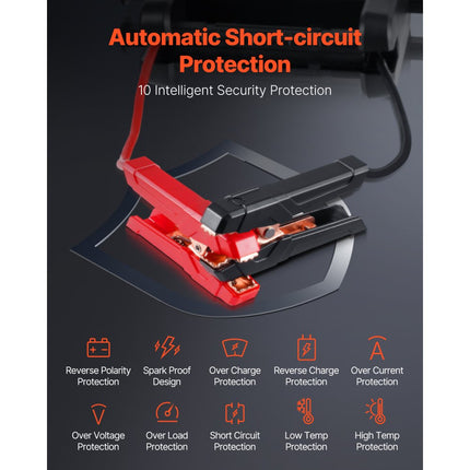 VEVOR auto-starthulp 4000A 88,8Wh lithium booster auto-starthulp powerbank