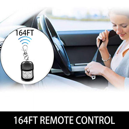 VEVOR Garagedeur Afstandsbediening 4 Knoppen Back-up Sleutel Accepteert Signaal binnen 50 m voor Automatische Opener Hardware Schuifdeur Beveiligingsset