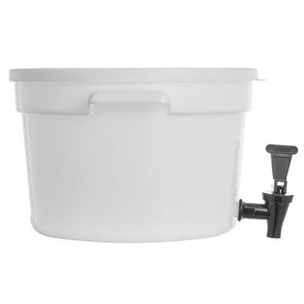 VEVOR drankdispenser, 11L partydrankdispenser, kunststof sapdispenser met kraan en deksel, ijsthee limonadesapwaterdispenser, voor restaurants, hotels, feesten, 2 stuks