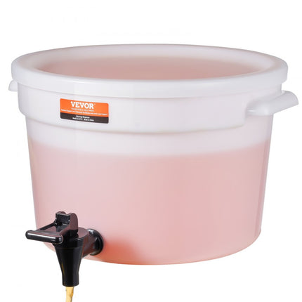 VEVOR drankdispenser, 11L partydrankdispenser, kunststof sapdispenser met kraan en deksel, ijsthee limonadesapwaterdispenser, voor restaurants, hotels, feesten, 2 stuks