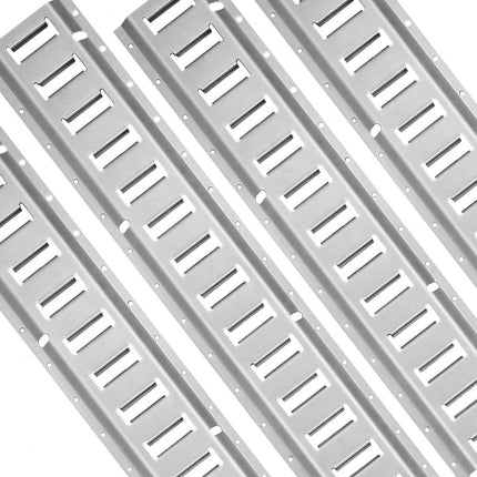 VEVOR Spanbanden E-Track-ratelriemen 34 Stuks 1,52m Transportrail Ankerrail Zilver