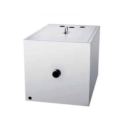 VEVOR commerciële vetafscheider, 40 lbs vetafscheider, boveninlaatafscheider, 9,96 GPM/min roestvrijstalen vetafscheider onder gootsteen, 10 GPM afvalolie-waterafscheider, voor restaurants enz.