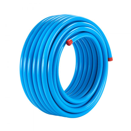 VEVOR luchtcompressorleidingset 3/4" x 100ft HDPE/aluminium luchtleidingsysteem blauw
