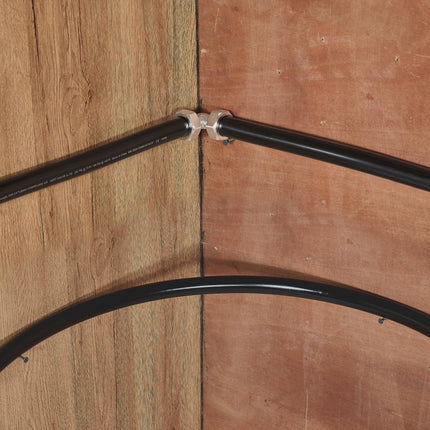 VEVOR persluchtslangenset 30,48mx19,05mm HDPE/aluminium luchtleidingsysteem zwart