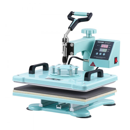 VEVOR Warmtepers Transferpers 30x38cm 2 in 1 Tumbler Press T-shirts Groen