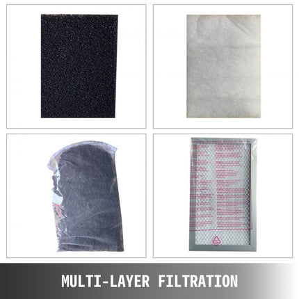 Vevor Luchtreiniger Air Purifier Filter 80w 180 M³/h Automatisch Voor Cnc Laser