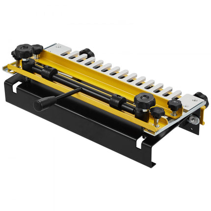 VEVOR tandsnijder, tandsnijder, zwaluwstaartfrees met 3 sjablonen