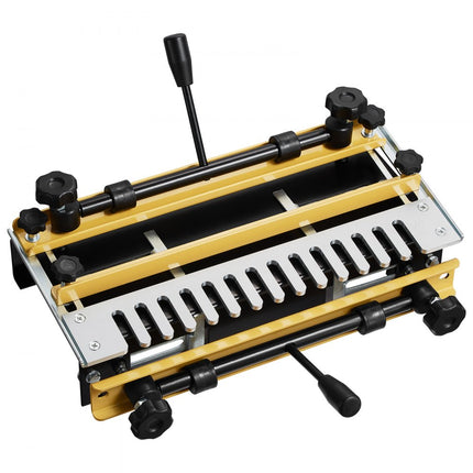 VEVOR tandsnijder, tandsnijder, zwaluwstaartfrees met 3 sjablonen