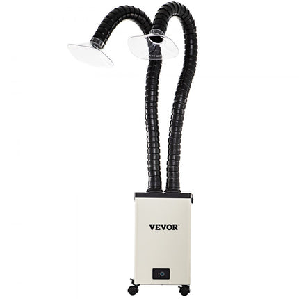 VEVOR Lasrookafzuiger Soldeer Damp Absorber Afzuigkap 150 W met 3-trapsfilters