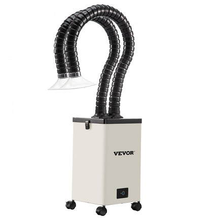 VEVOR Lasrookafzuiger Soldeer Damp Absorber Afzuigkap 150 W met 3-trapsfilters