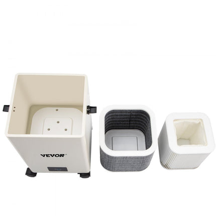 VEVOR Lasrookafzuiger Soldeer Damp Absorber Afzuigkap 150 W met 3-trapsfilters