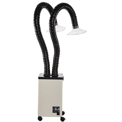 VEVOR Lasrookafzuiger Soldeer Damp Absorber Afzuigkap 150 W met 3-trapsfilters