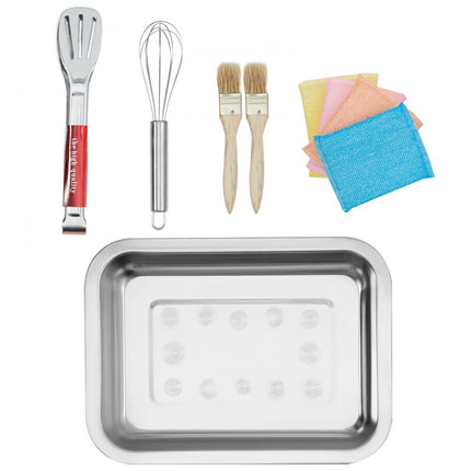 VEVOR wafelijzer wafel broodrooster elektrische grill 1300W wafelijzer 220V contactgrill