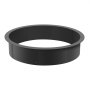 VEVOR vuurplaatsring vuurplaats vuurring φ101,6cm buiten 91,4cm binnen staal
