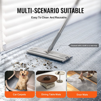 VEVOR huisdiertapijtbeschermer 15' x 4' krasbestendig krasstopper PVC