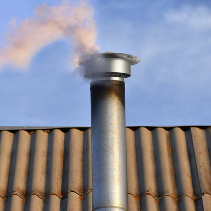 VEVOR Schoorsteenkap RVS 304 Schoorsteenkap 300x300x220mm Schoorsteenkap Regenkap Schoorsteenkap Φ150mm Plaatdiameter Schoorsteenkap compatibel met verschillende soorten schoorstenen