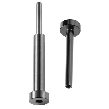 VEVOR 30-pack onzichtbare kabelrailset, T316 roestvrij staal 1/8" onzichtbare houder en swage-boutuiteinde voor kabelrailing, 1/8" swage-spanner voor houten/metalen palen, kabelrailbeslag, zwart