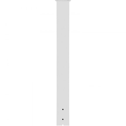 VEVOR brievenbuspost, 43" hoge brievenbusstandaard, gepoedercoate brievenbuspostset, Q235 stalen paalstandaard, opbouwpaal voor trottoir- en bermranden