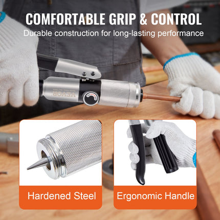 VEVOR Hydraulische pijpuitbreider HAVC stuikgereedschap 3/8" tot 1-1/8" 7 expanderkoppen