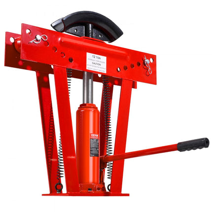 Hydraulische pijpenbuiger, 12 ton handmatig pijpbuiggereedschap met 6 matrijzen
